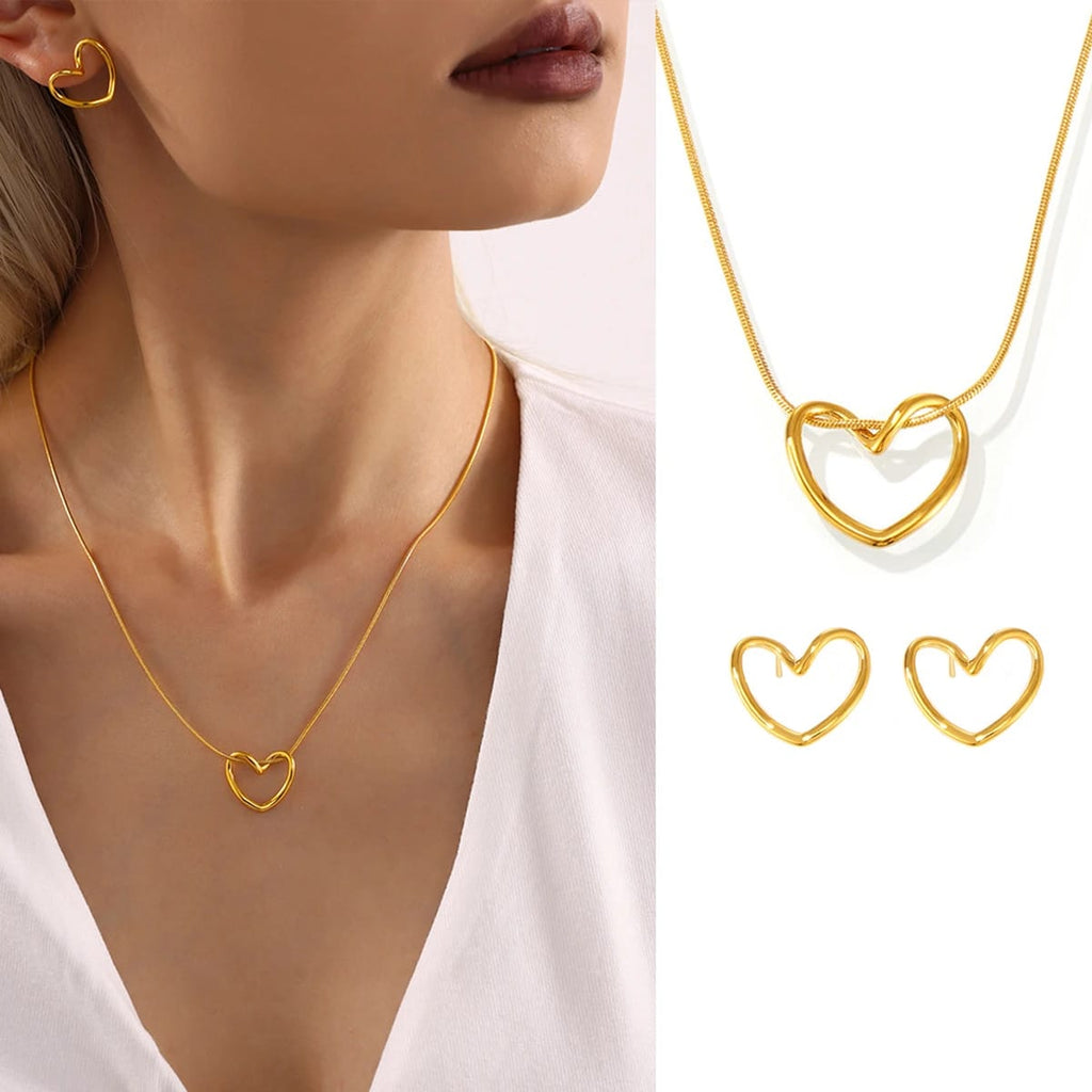 Elegant Heart Earrings.