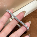 Elegant CZ Tennis Bracelet.
